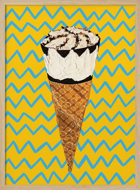 Cornetto Zig Zag Poster