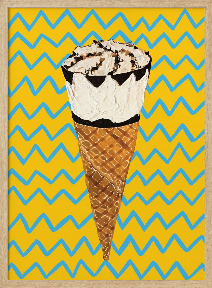 Cornetto Zig Zag Poster