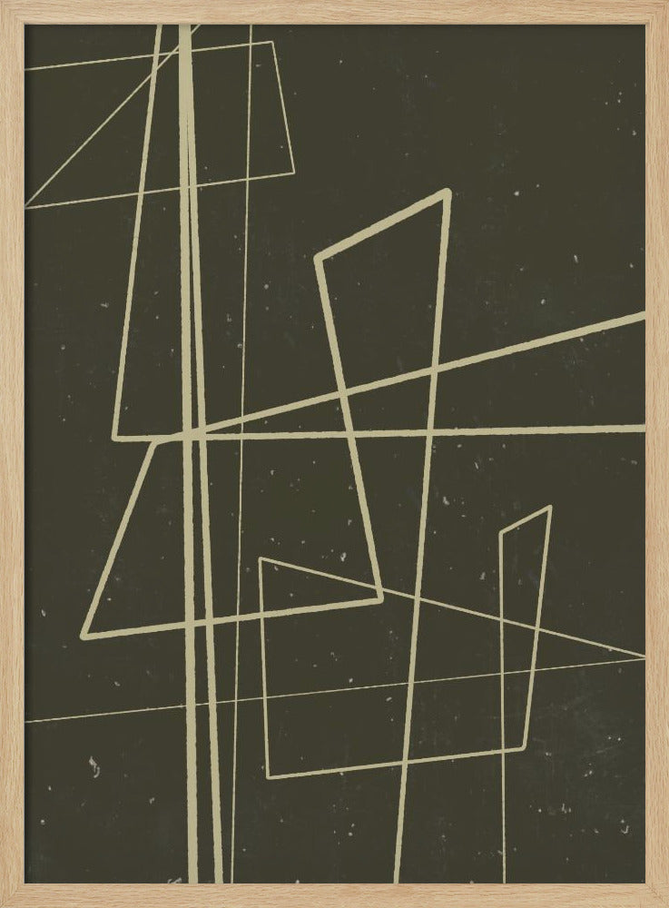 Angular Lines no 7 Poster