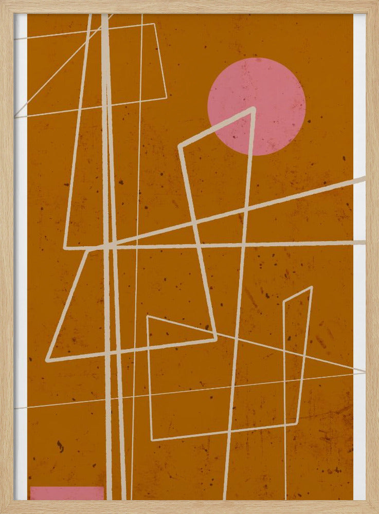 Angular Lines no 10 Poster