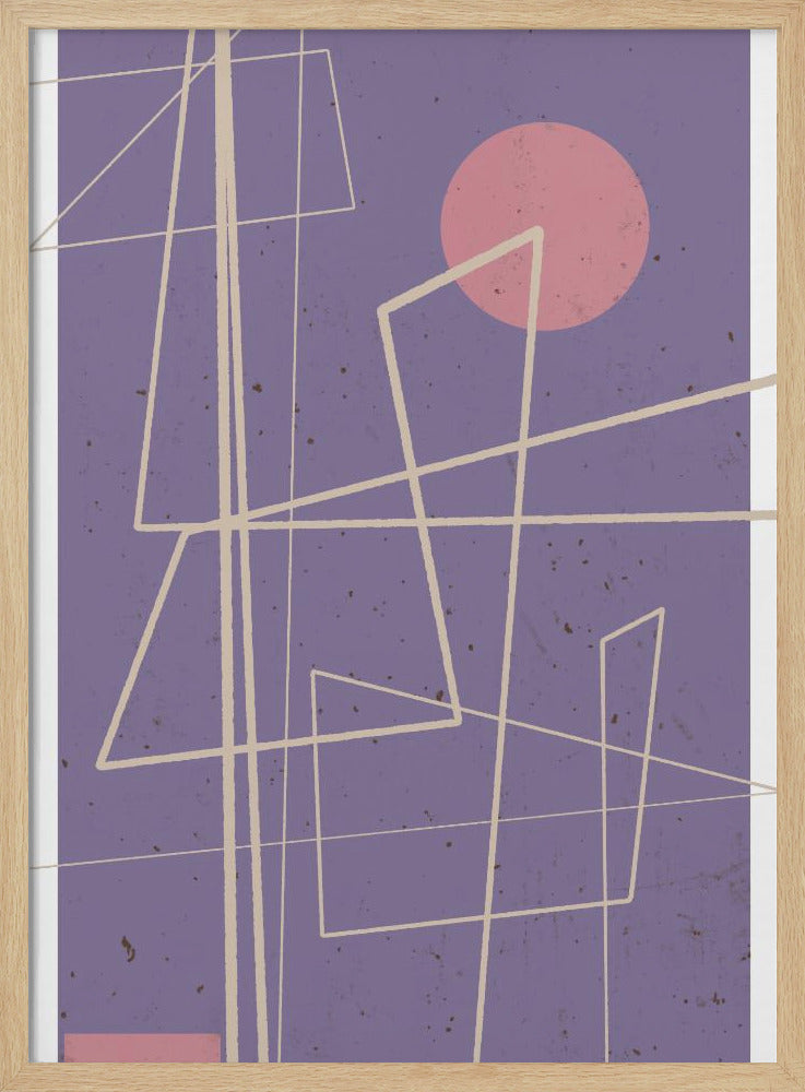 Angular Lines no 12 Poster