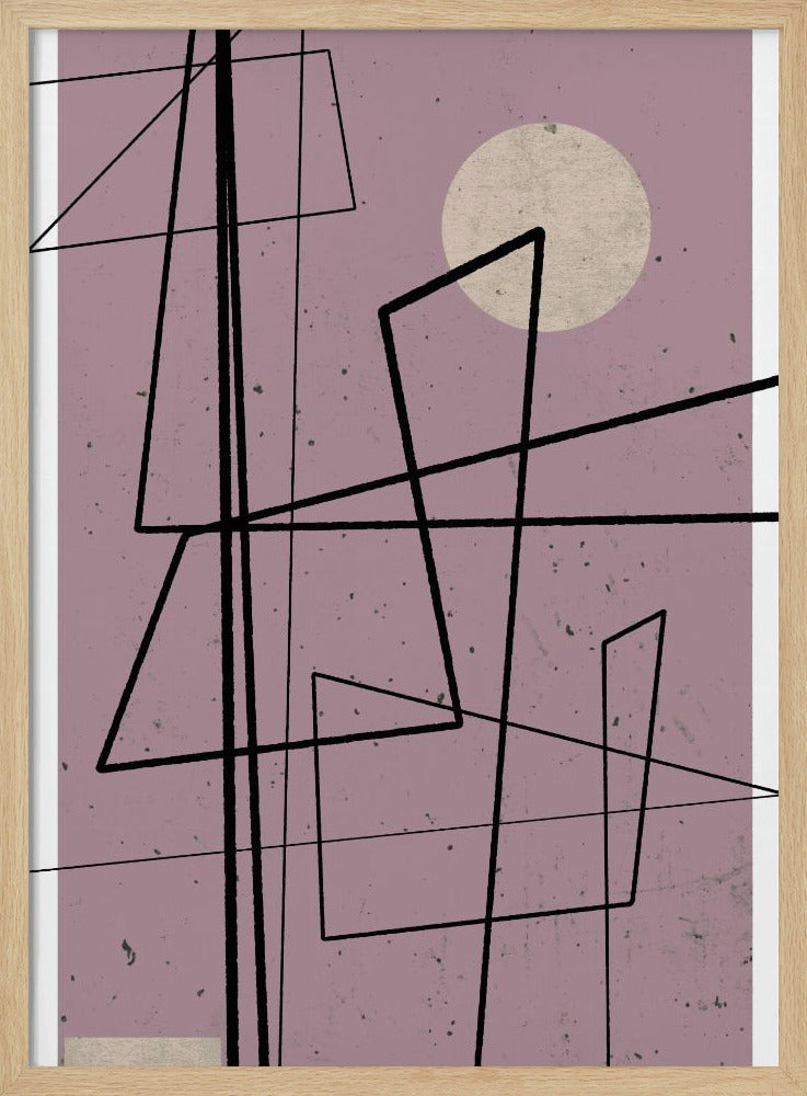 Angular Lines no 13 Poster