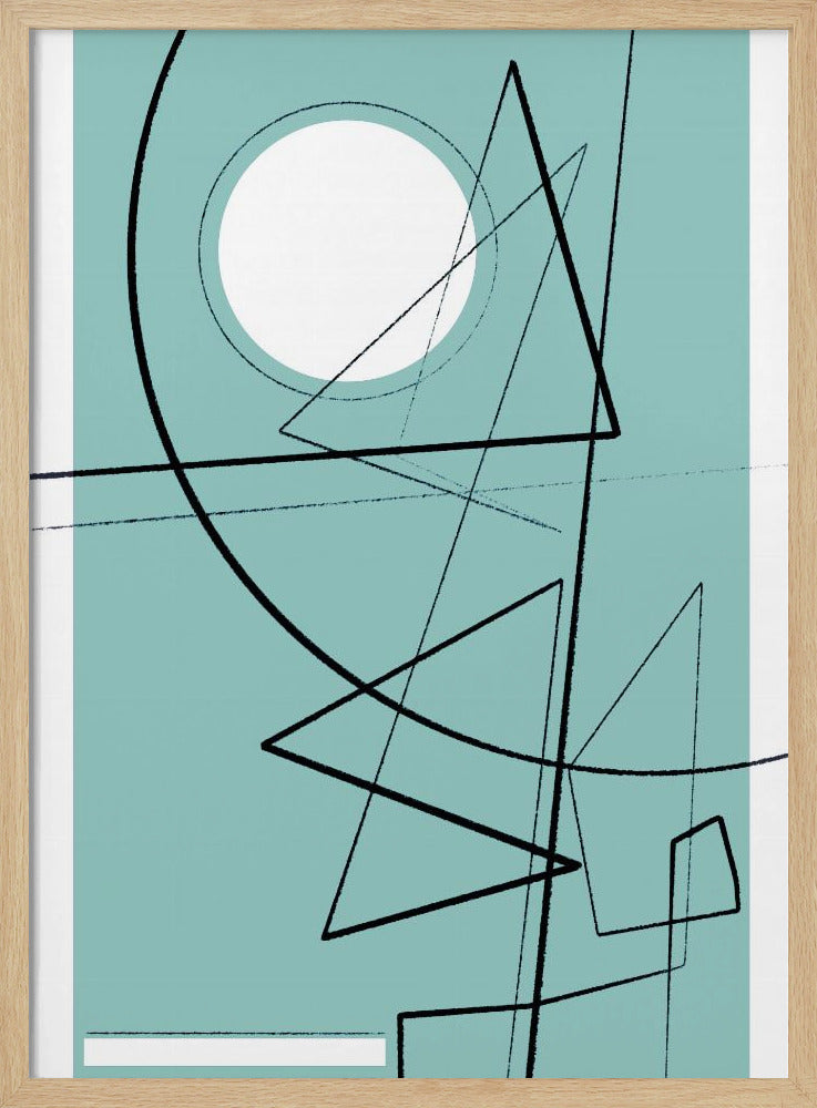 Angular Lines No 20 Poster