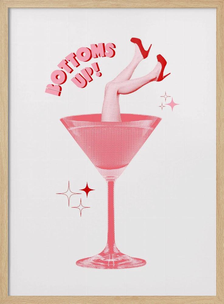 Bottoms up! Poster