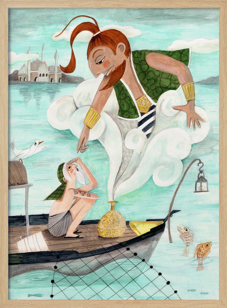 The Fisherman and the Jinni Poster