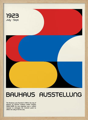 Bauhaus Ausstellung 1923 Poster