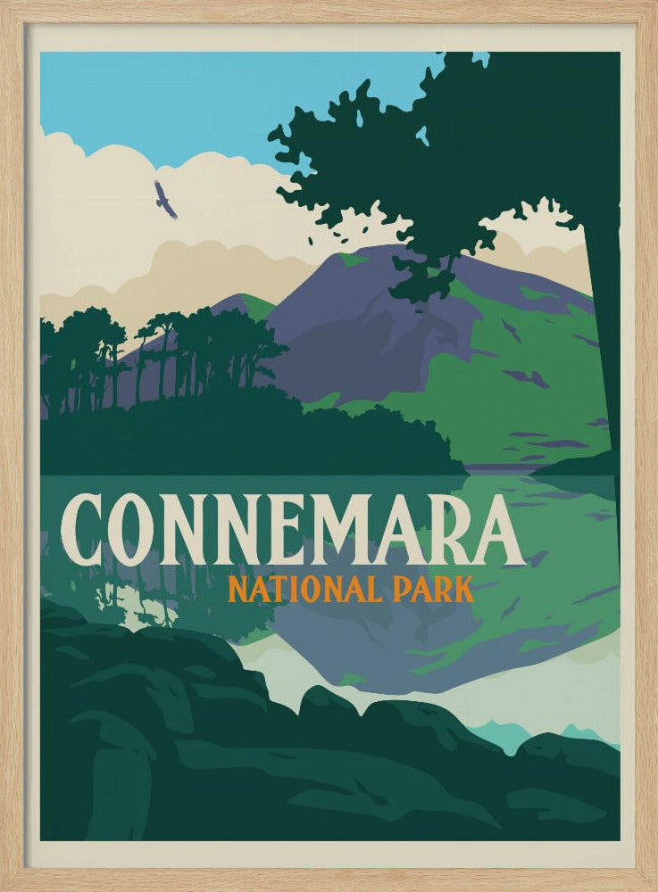 Connemara Travel Print Poster