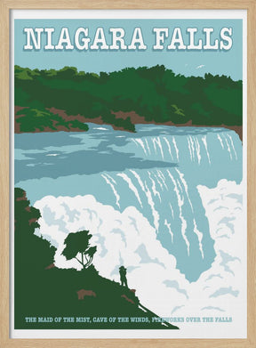 Niagara FallsTravel Print Poster