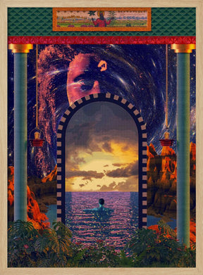 PORTAL TO AN OCEAN Poster