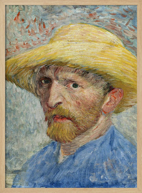 Vincent Van Gogh's Self Portrait (1887) Poster