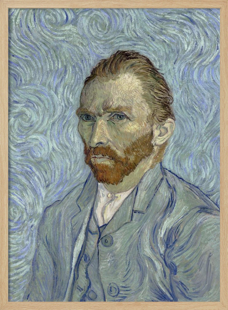 Vincent Van Gogh's Self Portrait (1889) Poster