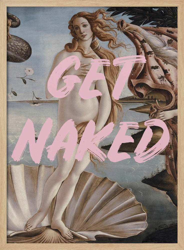 Venus get naked Poster