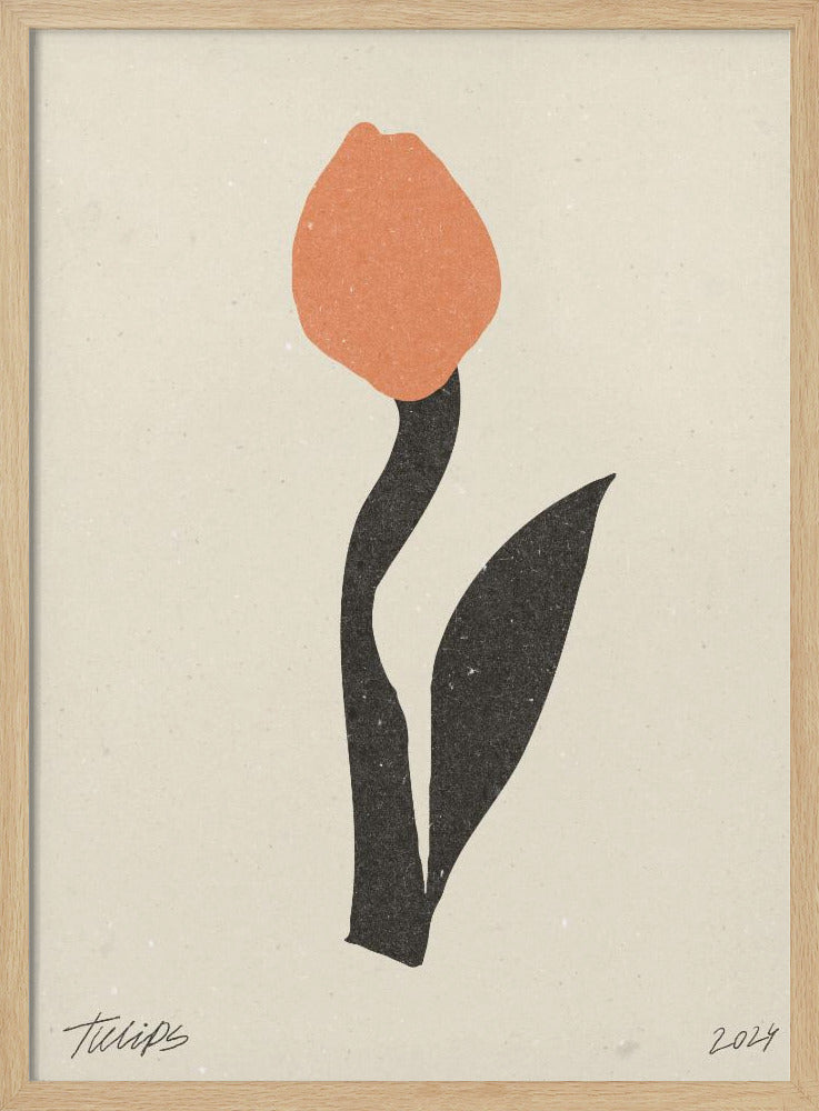 Modern Flower 01 Poster