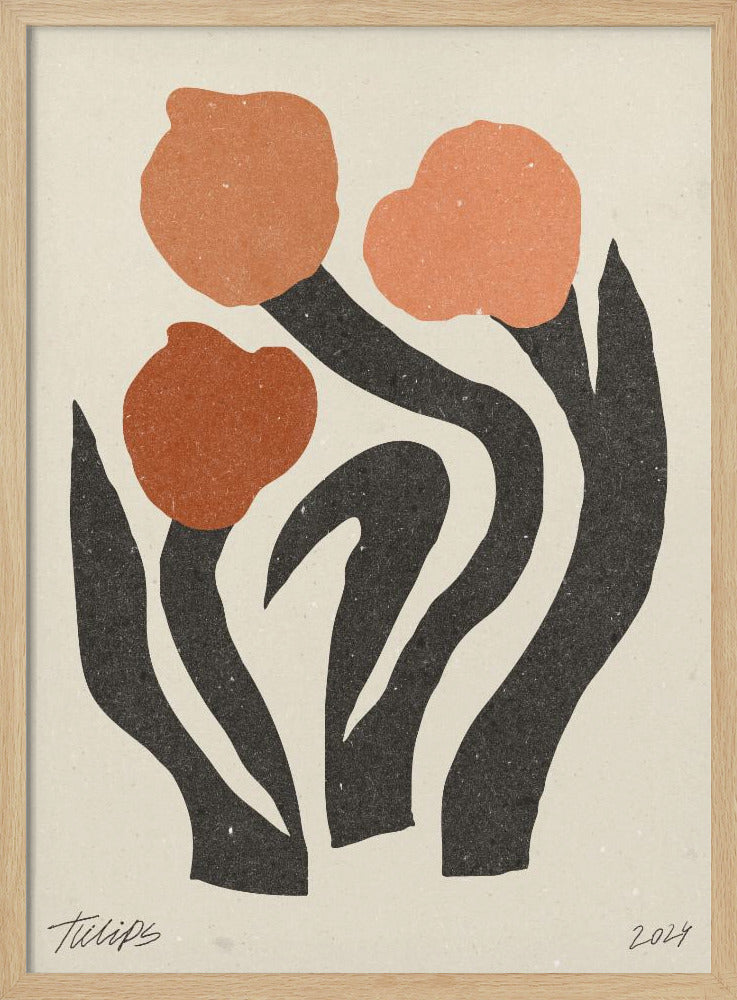 Modern Flower 02 Poster