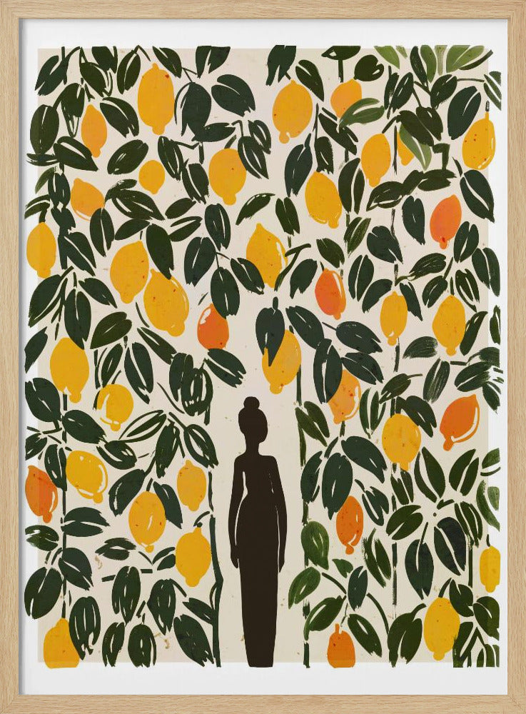 In The Lemon Garden Poster