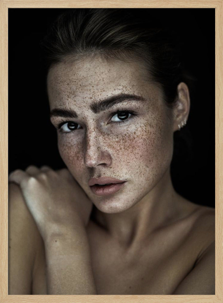 Freckles beauty Poster