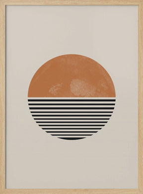 Retro Sunset Poster