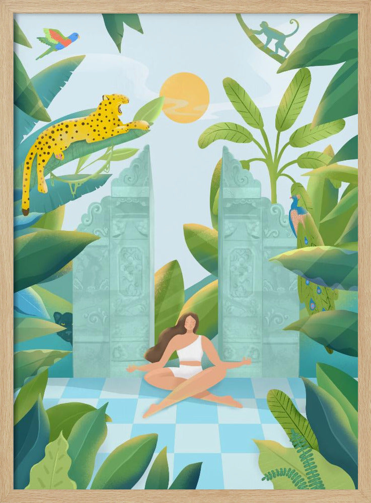 Jungle Zen Poster