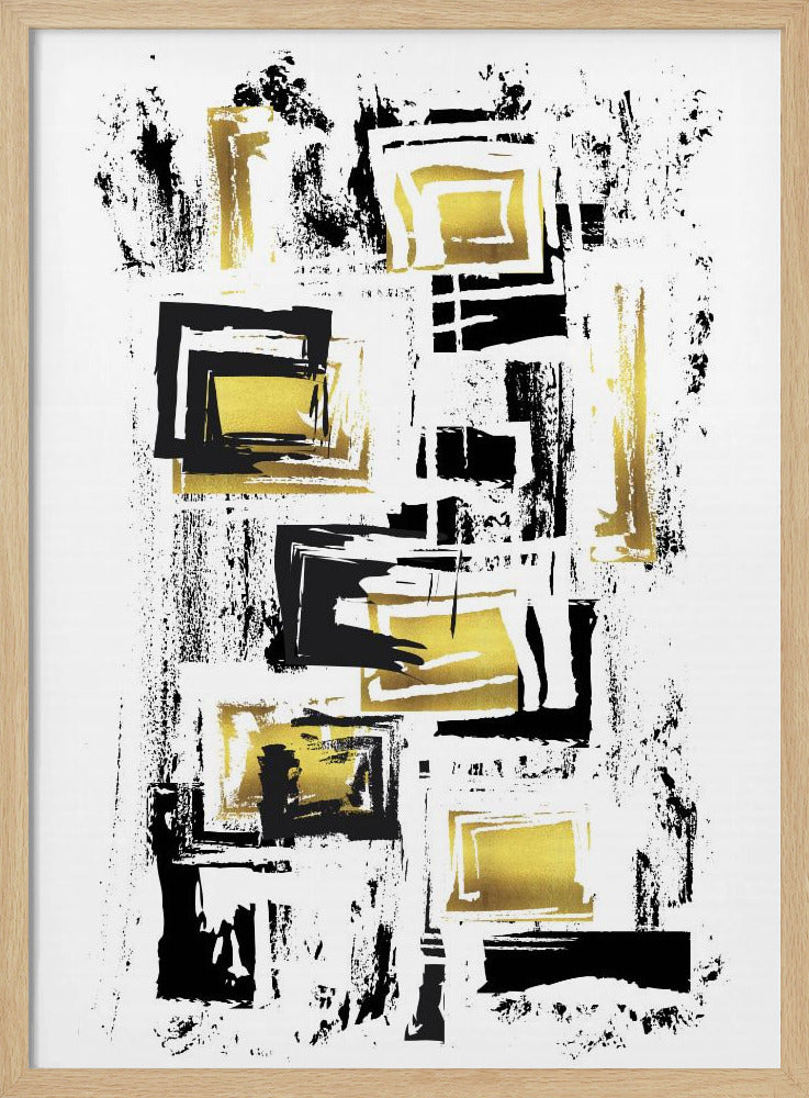 ABSTRACT ART Squaremania Poster