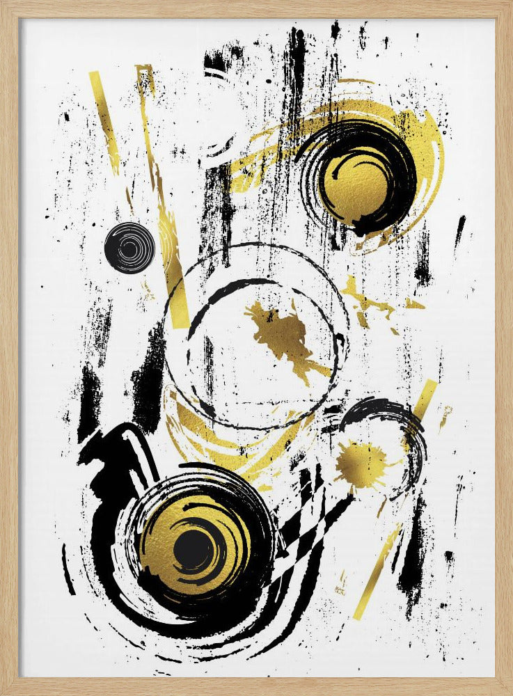 ABSTRACT ART Dynamic Game Poster