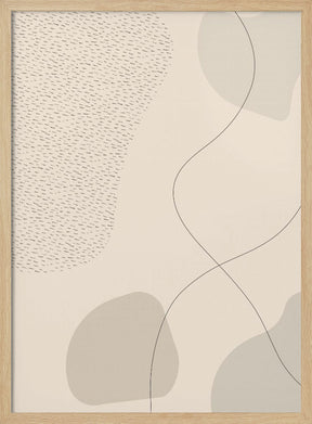 Mid-Century Modern No. 3 | brown Poster