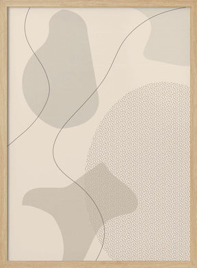 Mid-Century Modern No. 1 | brown Poster