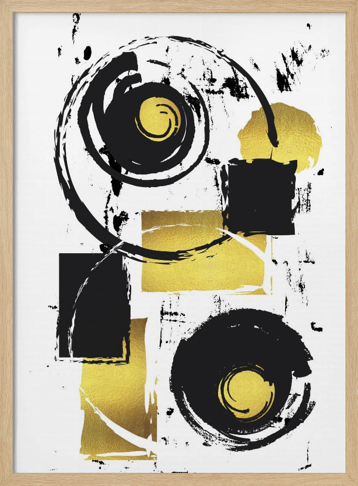 ABSTRACT ART Geometry Poster