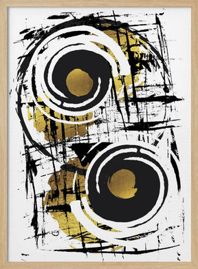 ABSTRACT ART Hypnotizing Poster