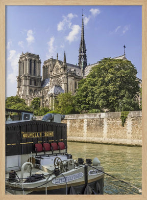 PARIS Cathedral Notre-Dame Poster