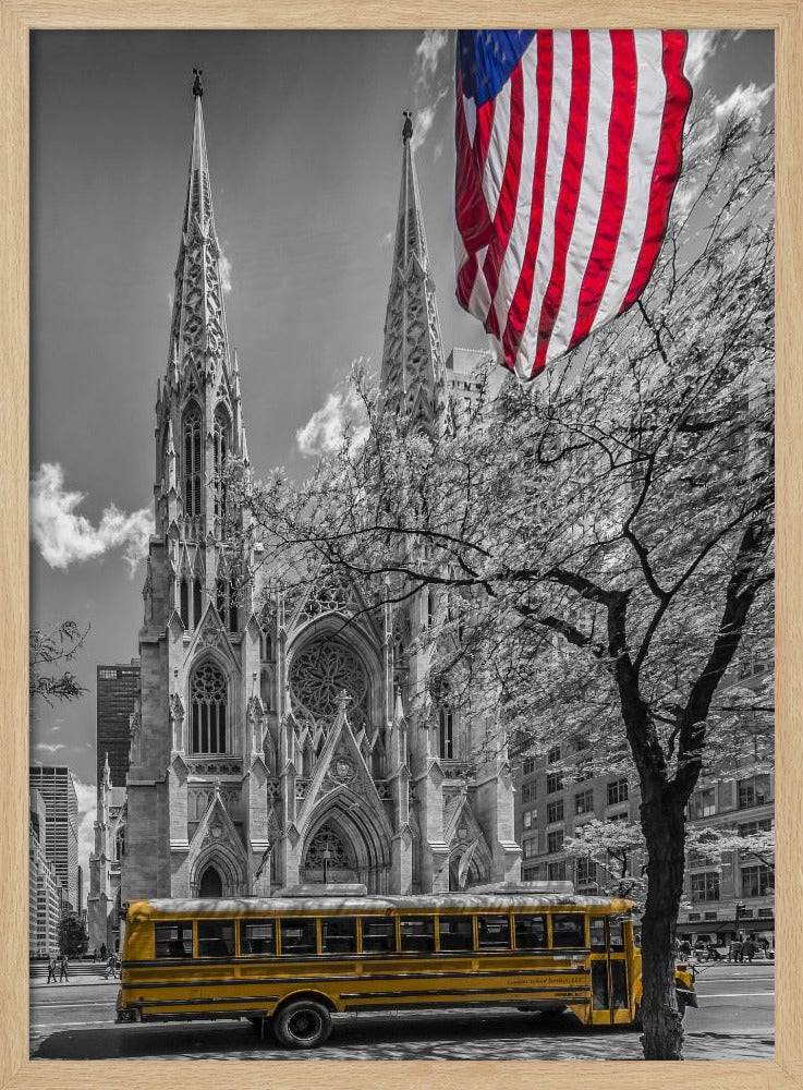 NEW YORK CITY St. Patrick&#039;s Cathedral Poster