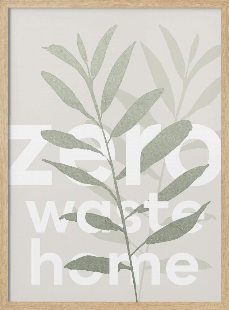 Zero waste home Poster