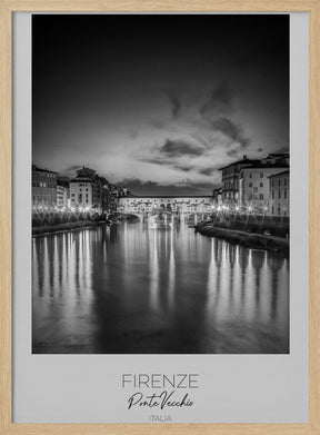 In focus: FLORENCE Ponte Vecchio Poster