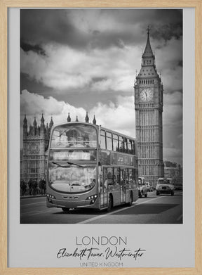 In focus: LONDON Westminster Poster