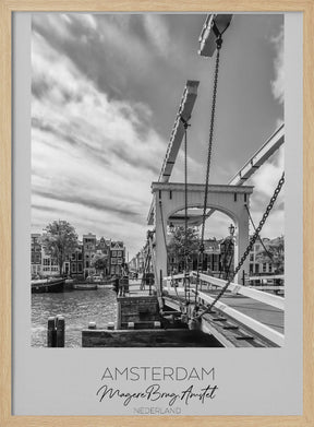 In focus: AMSTERDAM Magere Brug Poster