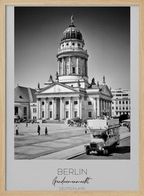 In focus: BERLIN Gendarmenmarkt Poster