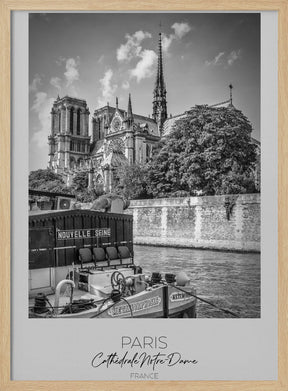 In focus: PARIS Cathedral Notre-Dame Poster