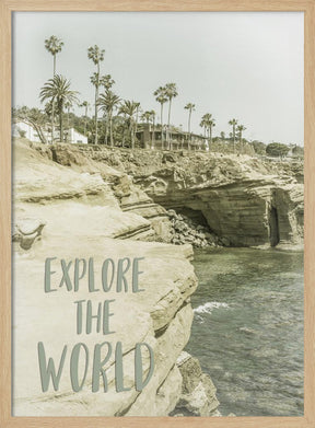 Explore the world | California Poster