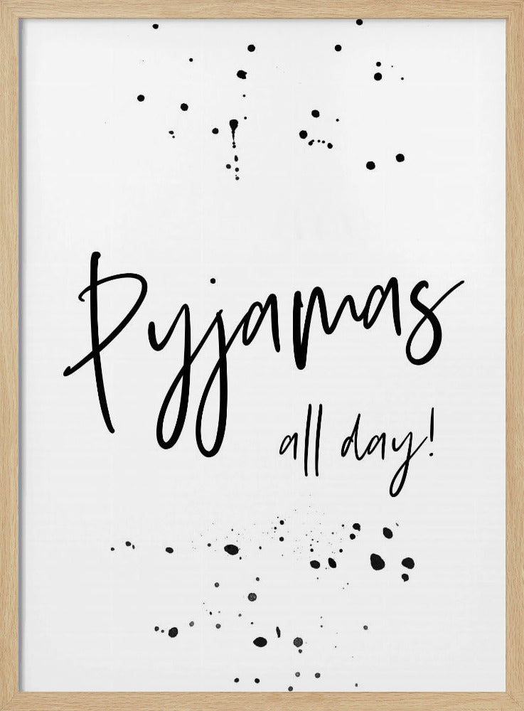 PYJAMAS ALL DAY Poster