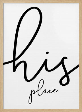 His place Poster