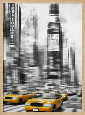 Modern Art TIMES SQUARE Poster