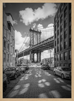 NEW YORK CITY Manhattan Bridge Poster