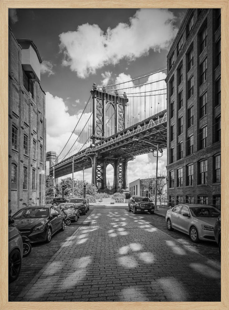 NEW YORK CITY Manhattan Bridge Poster