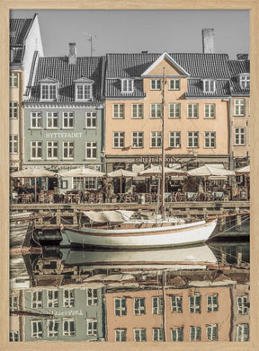 COPENHAGEN VINTAGE Quiet Nyhavn Poster