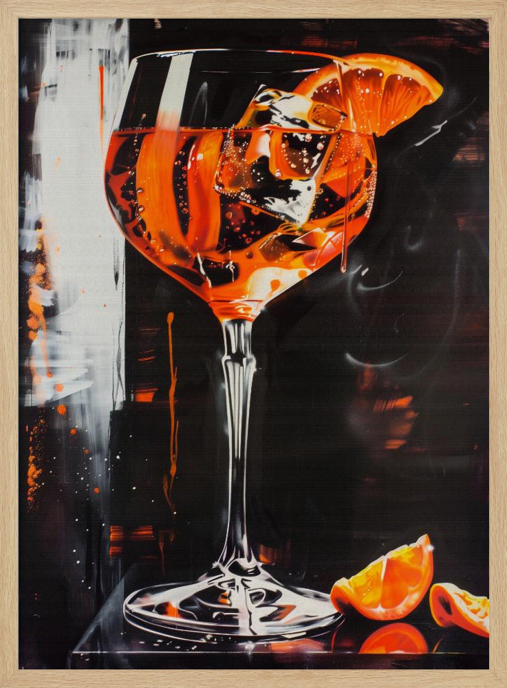 Aperol Spritz Dark Edition Poster