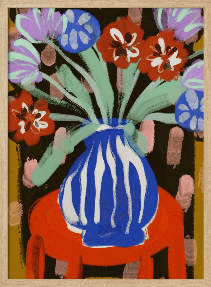 Floral still life no 2 Poster