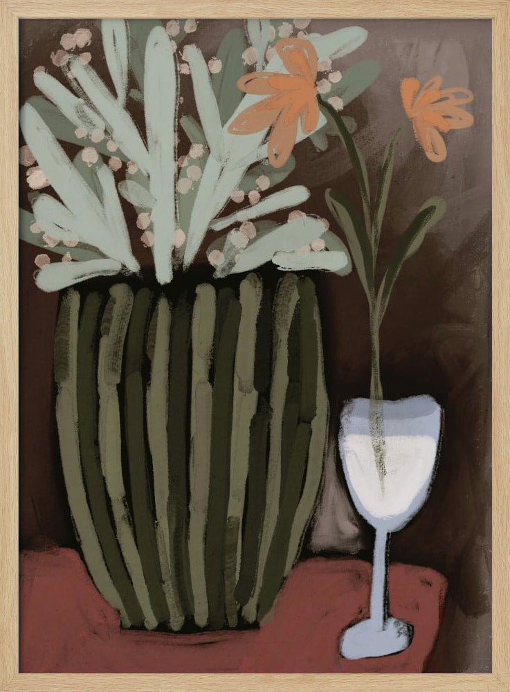 Floral still life no 4 Poster