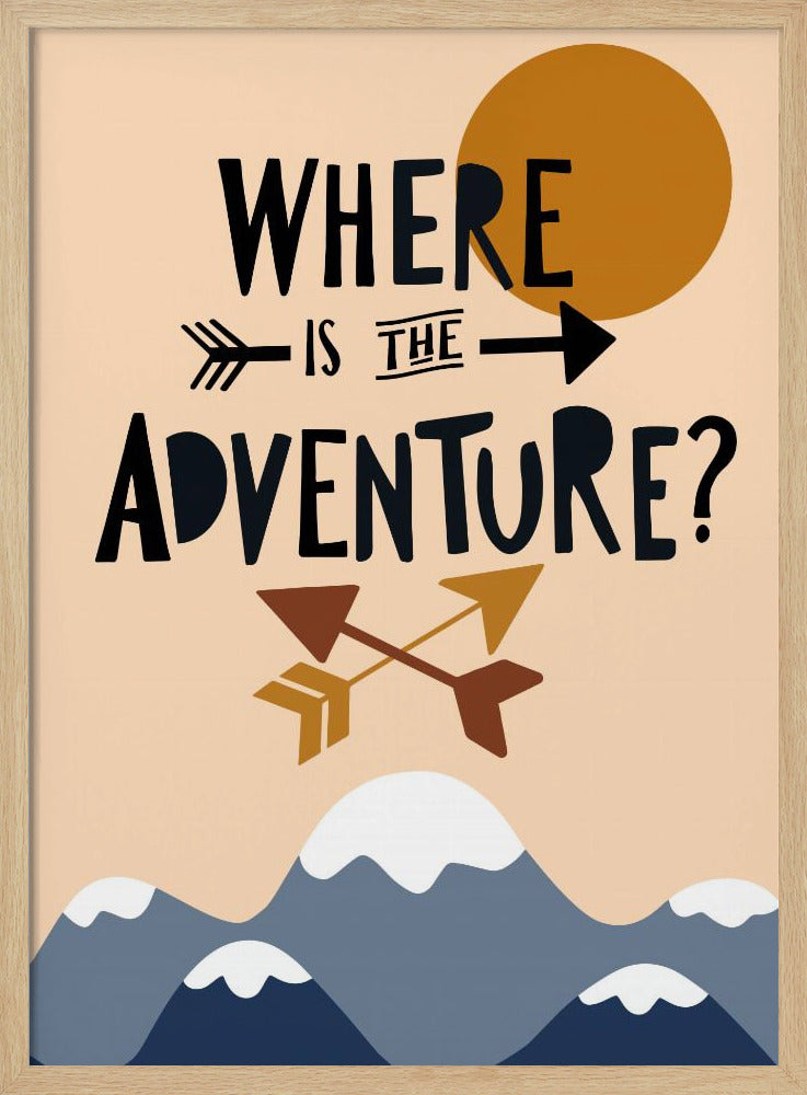 Where Is the Adventure Poster