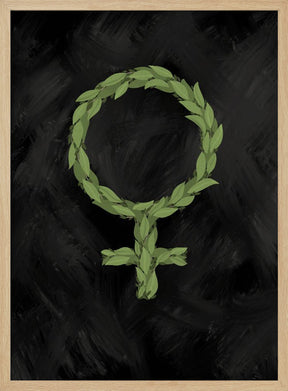 Feminism Black Poster