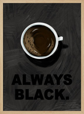 Black Coffee Poster