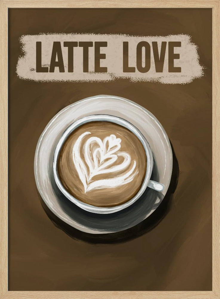 Latte Love Poster